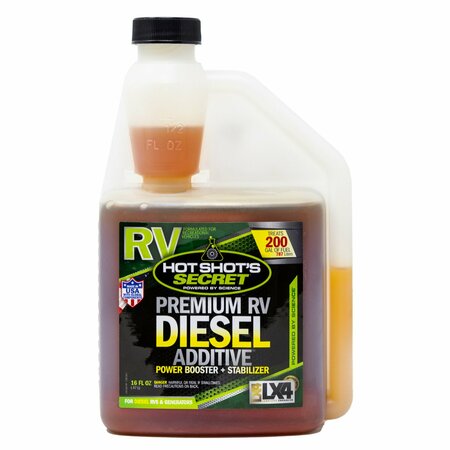 HOT SHOTS FUEL ADDITIVE For Diesel Boosts Cetane Up To 6 Points Single 16 Ounce Squeeze Bottle HSSRVDSL16ZSP
